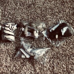 Pier 1 Felt animal heads ant plush toys-Boy bundle